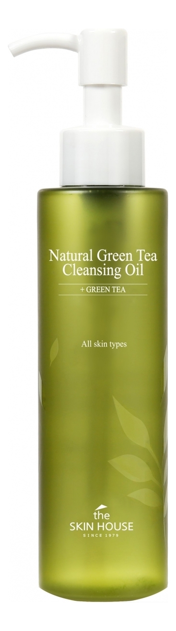 Гидрофильное масло для лица с экстрактом зеленого чая Natural Green Tea Cleansing Oil 150мл гидрофильное масло с экстрактом зеленого чая innisfree green tea hydrating amino acid cleansing oil 150 мл