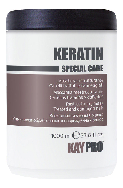 Маска для волос с кератином Keratin Special Care Restructuring Mask: Маска 1000мл маска с кератином 1000мл