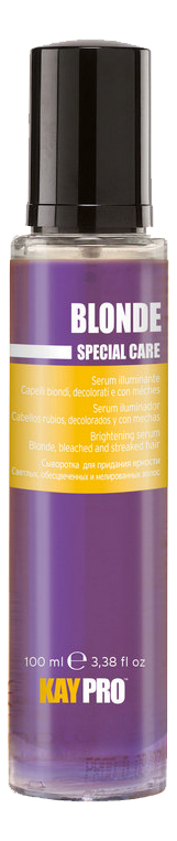 Сыворотка с сапфиром для придания яркости волосам Blonde Special Care 100мл