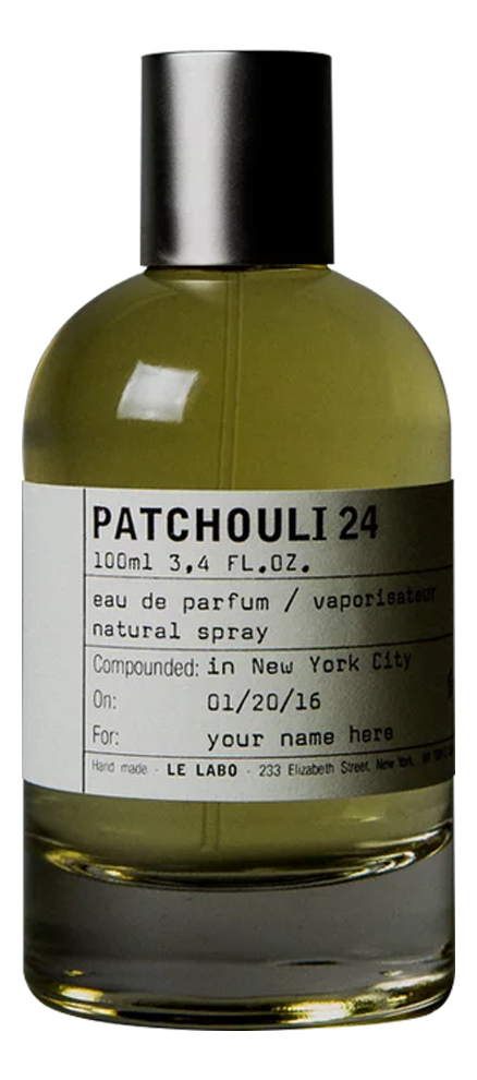 Patchouli 24: парфюмерная вода 100мл уценка