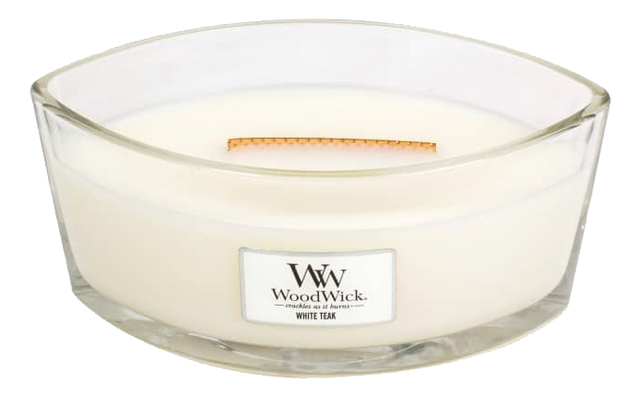 

Ароматическая свеча-эллипс White Teak: свеча 453,6г, Ароматическая свеча White Teak