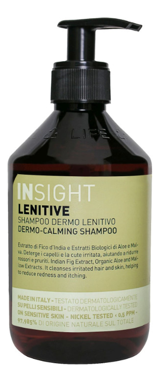 

Смягчающий шампунь для раздраженной кожи головы Lenitive Dermo-Calming Shampoo: Шампунь 400мл, Смягчающий шампунь для раздраженной кожи головы Lenitive Dermo-Calming Shampoo