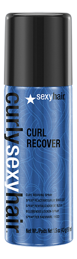 

Спрей-рективатор кудрей Curl Recover Curl Reviving Spray: Спрей 45мл, Спрей-рективатор кудрей Curl Recover Curl Reviving Spray