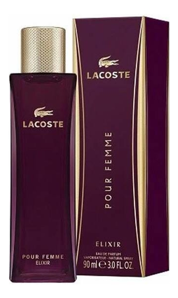 Pour Femme Elixir: парфюмерная вода 90мл парфюмерная вода lacoste pour femme elixir 50 мл