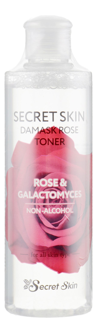 Тонер для лица с экстрактом розы Damask Rose Toner 250мл тонер для лица с экстрактом розы new secretskin damask rose toner 250мл