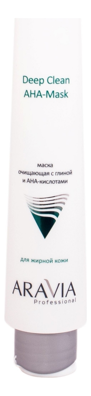 Маска очищающая с глиной и AHA-кислотами для лица Deep Clean AHA-Mask 100мл маска очищающая для лица с глиной и ана кислотами aravia professional deep clean aha mask 100 мл