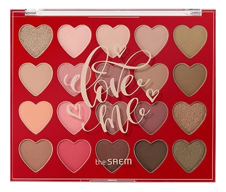 

Палетка теней для век Love Me Shadow Palette 20*1,5г