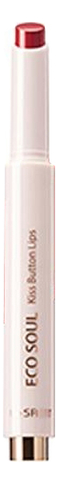 

Помада для губ Eco Soul Kiss Button Lips 2г: 13 Shy Smile, Помада для губ Eco Soul Kiss Button Lips 2г