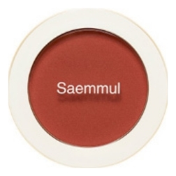 

Однотонные румяна Saemmul Single Blusher 5г: OR03 Persimmon Juice, Однотонные румяна Saemmul Single Blusher 5г