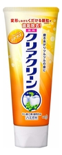 KAO Лечебно-профилактическая зубная паста с микрогранулами комплексного действия Clear Clean Fresh Citrus 120г (апельсин)