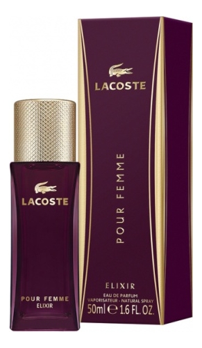 Pour Femme Elixir: парфюмерная вода 50мл lacoste pour femme elixir 90