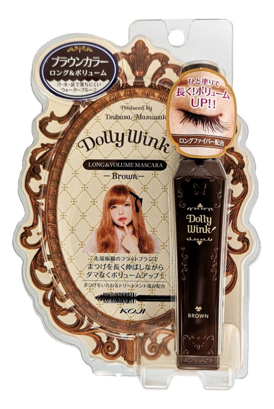 Тушь для ресниц Dolly Wink Long & Volume Mascara (коричневая)