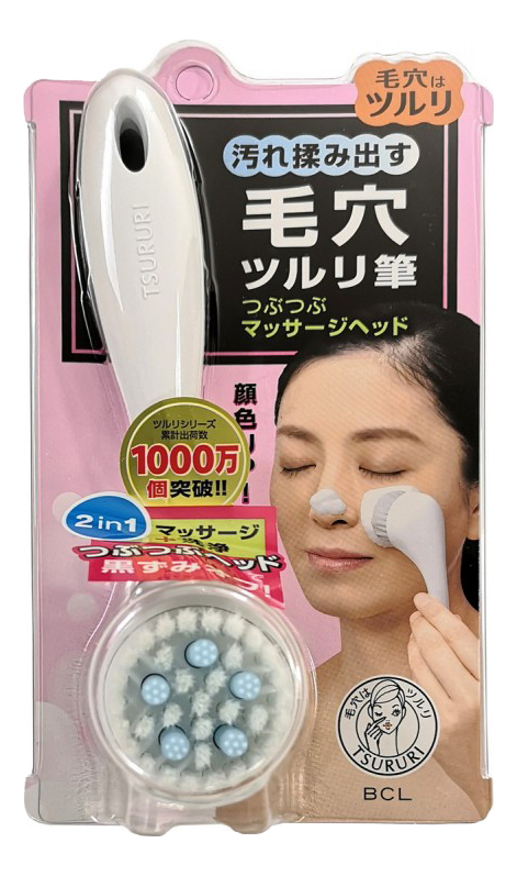 

Массажная щеточка для очищения пор Tsururi Massaging Pore Cleansing Brush