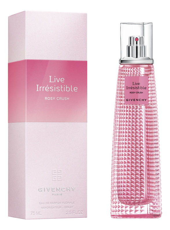 Live Irresistible Rosy Crush: парфюмерная вода 75мл live irresistible blossom crush туалетная вода 30мл