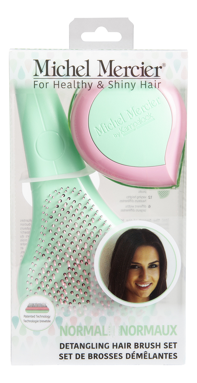 

Набор щеток для нормальных волос (Pastel Classic + Travel Detangling Brushes)