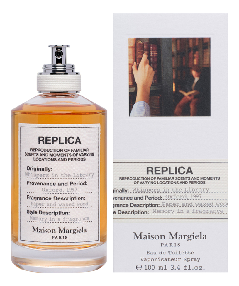 Maison Margiela Replica Whispers in the Library. Maison Margiela Replica Whispers in the Library Ноты.