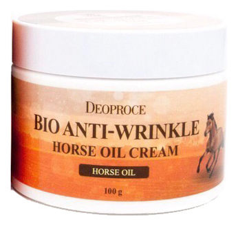 

Биокрем для лица против морщин с лошадиным жиром Bio Anti-Wrinkle Horse Cream 100мл