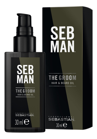 Sebastian Масло для ухода за волосами и бородой Seb Man The Groom Hair & Beard Oil 30мл