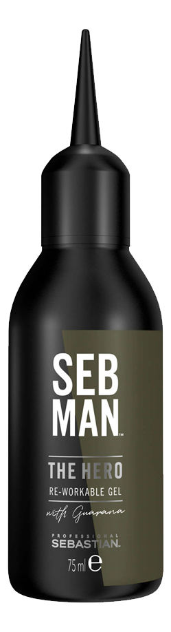 

Универсальный гель для укладки волос Seb Man The Hero Re-Workable Gel 75мл