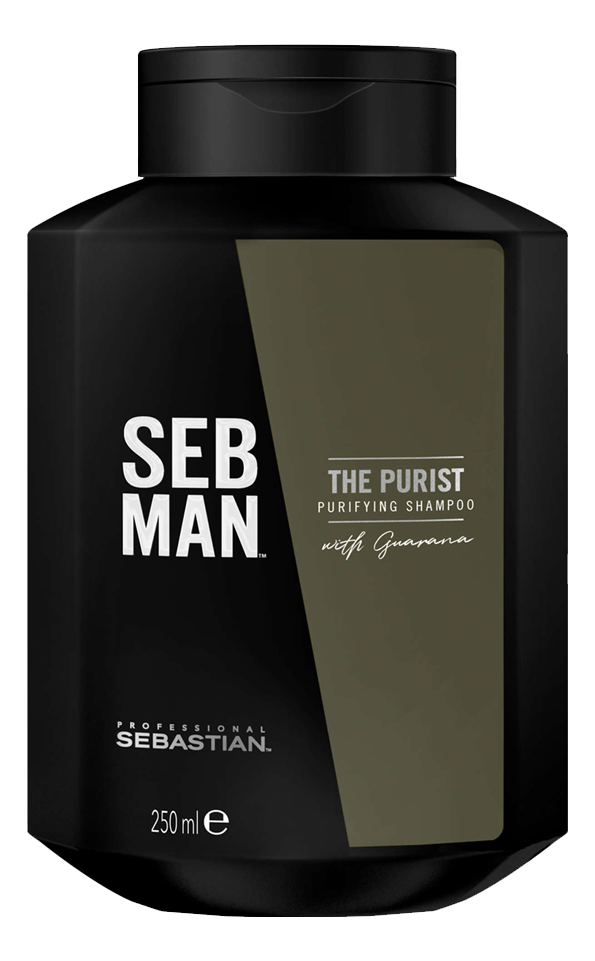 

Очищающий шампунь для волос Seb Man The Purist Purifying Shampoo 250мл