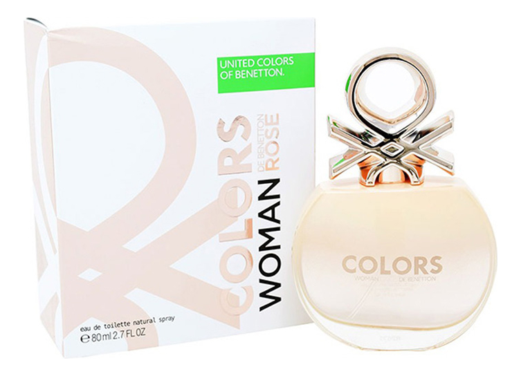 

Colors De Benetton Rose: туалетная вода 80мл, Colors De Benetton Rose