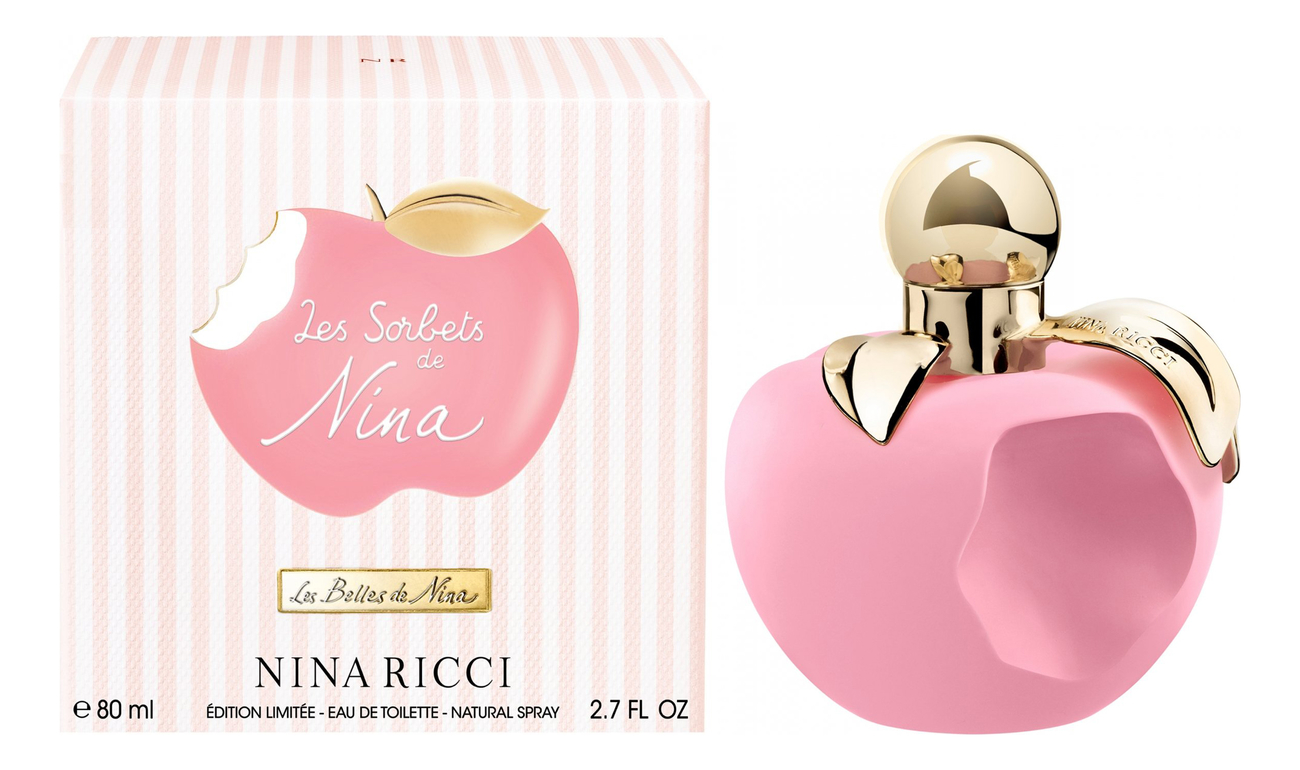 Les Belles De Nina Les Sorbets De Nina: туалетная вода 80мл les belles de nina nina rose garden туалетная вода 50мл