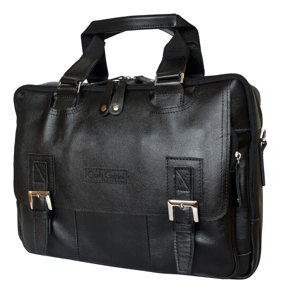 

Сумка мужская Vallazzo Black 1027-01