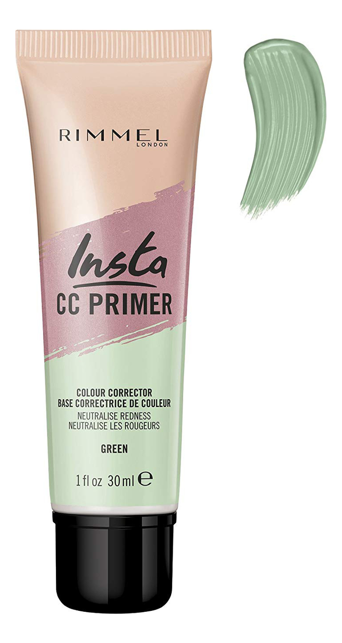 

Праймер для лица Insta CC Primer Colour Correcting 30мл: Green, Праймер для лица Insta CC Primer Colour Correcting 30мл