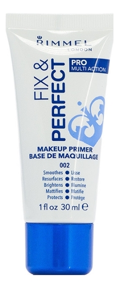 

Праймер для лица Fix & Perfect Pro Primer Match Perfection Perfect Pro 30мл: No 002, Праймер для лица Fix & Perfect Pro Primer Match Perfection Perfect Pro 30мл