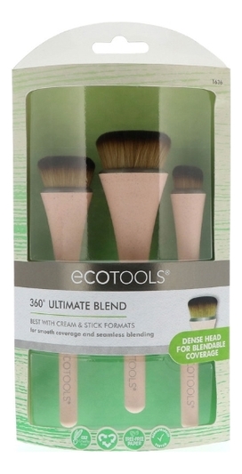 Набор кистей для макияжа 360 Ultimate Blend набор кистей для макияжа ecotools 360 ultimate blend kit 3 кисти