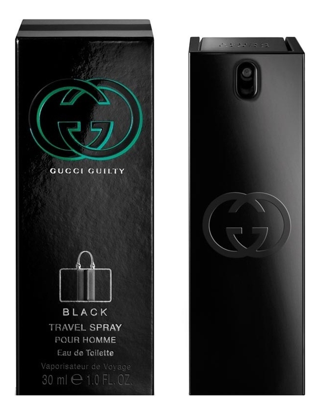 Guilty Black Pour Homme: туалетная вода 30мл (дорожный)