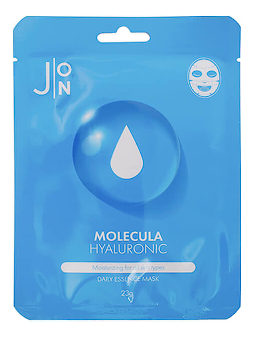 

Тканевая маска для лица Molecula Hyaluronic Acid Daily Essence Mask: Маска 10*23г, Тканевая маска для лица Molecula Hyaluronic Acid Daily Essence Mask
