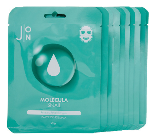 

Тканевая маска для лица Molecula Snail Essence Mask: Маска 10*23г, Тканевая маска для лица Molecula Snail Essence Mask