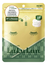 LuLuLun Увлажняющая и успокаивающая тканевая маска для лица Цветы чая из Киото Premium Face Mask Tea Flower