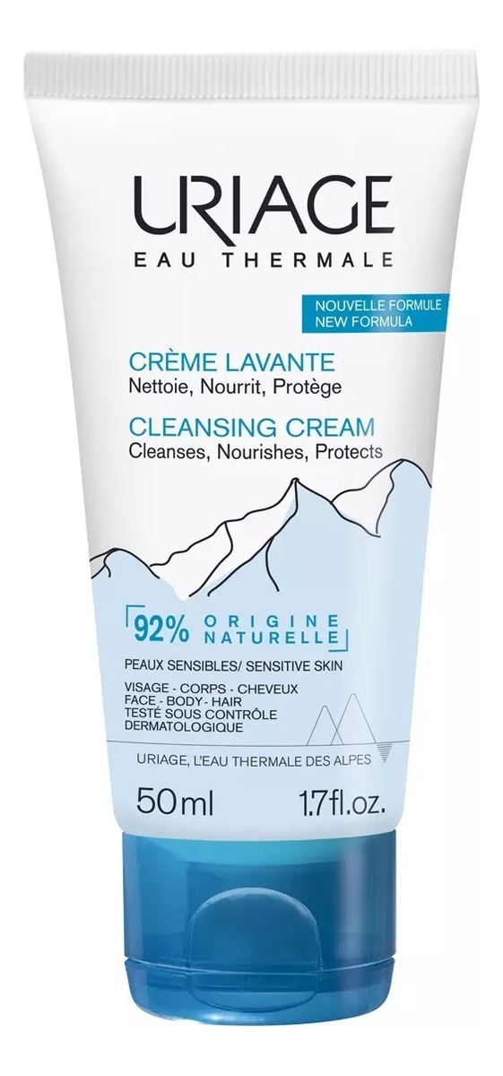 

Очищающий пенящийся крем Eau Thermale Creme Lavante: Крем 50мл, Очищающий пенящийся крем Eau Thermale Creme Lavante