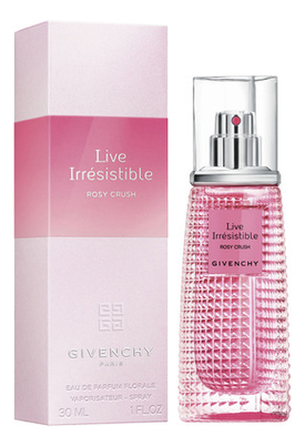 Live Irresistible Rosy Crush: парфюмерная вода 30мл givenchy very irresistible l eau en rose 30