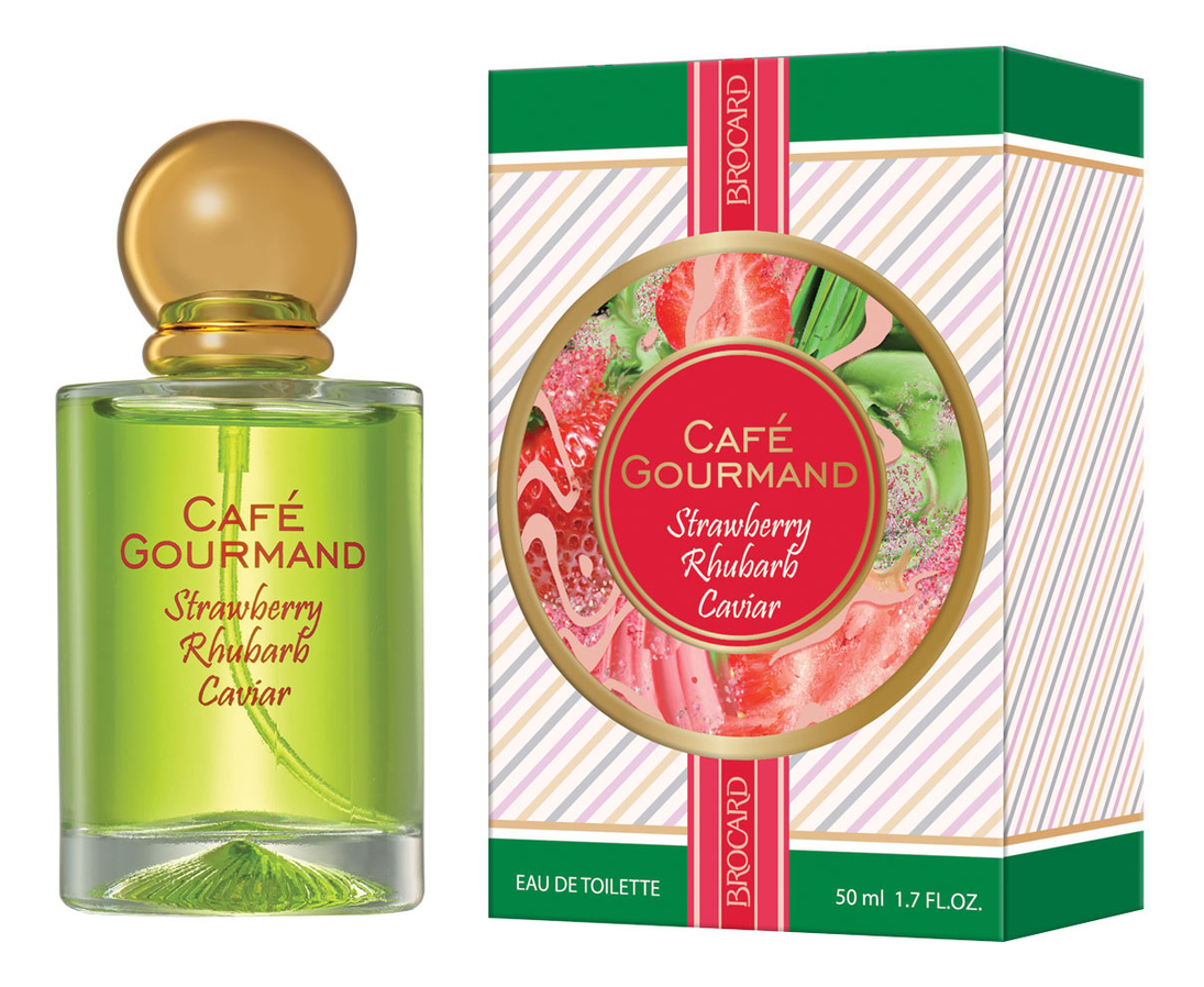 

Cafe Gourmand Strawberry Rhubarb Caviar: туалетная вода 50мл, Cafe Gourmand Strawberry Rhubarb Caviar