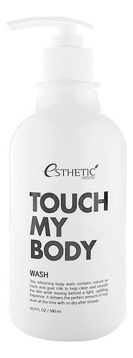 

Гель для душа Touch My Body Goat Milk Body Wash: Гель 500мл, Гель для душа Touch My Body Goat Milk Body Wash