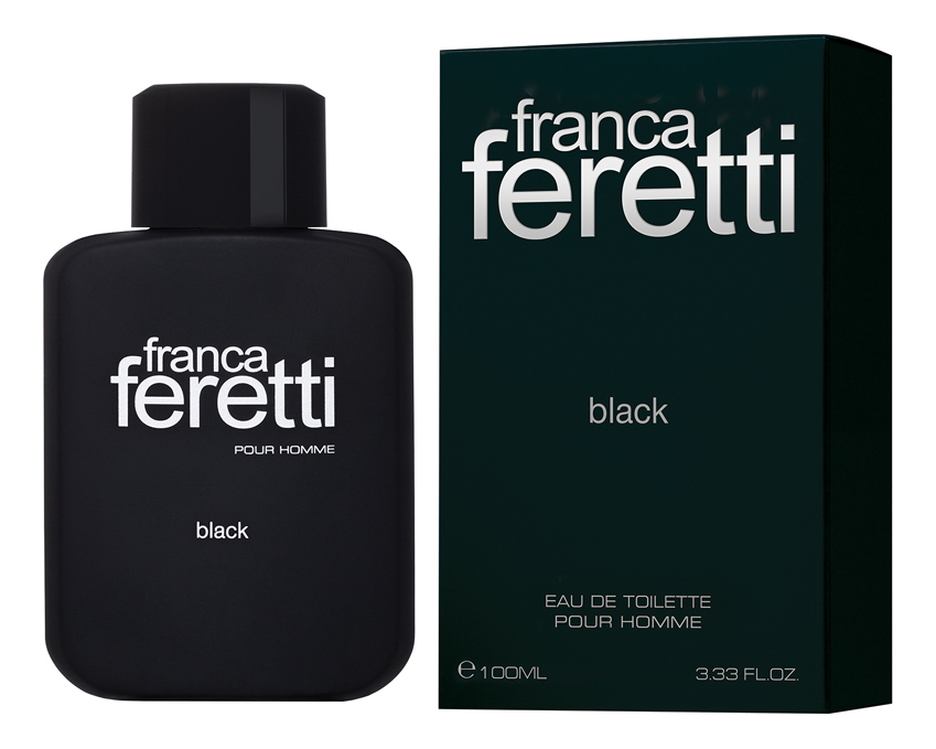 Franca Feretti Black: туалетная вода 100мл brocard franca feretti black туалетная вода 100мл