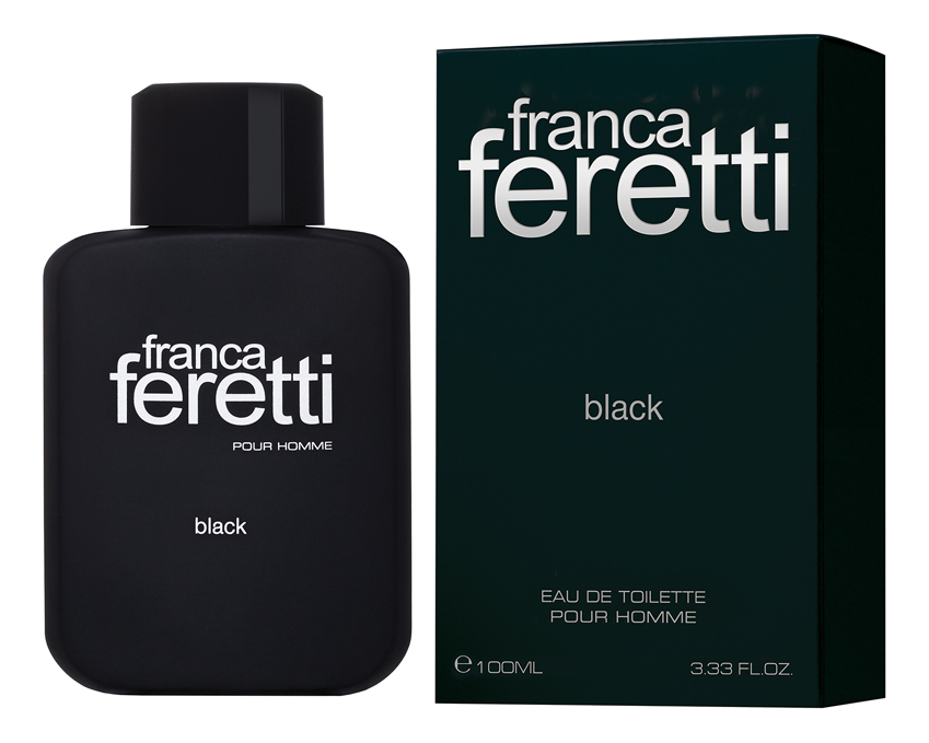 

Franca Feretti Black: туалетная вода 100мл, Franca Feretti Black