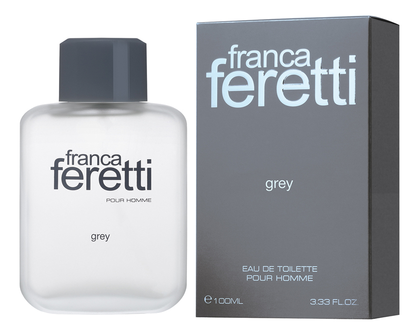Franca Feretti Grey: туалетная вода 100мл brocard franca feretti black туалетная вода 100мл