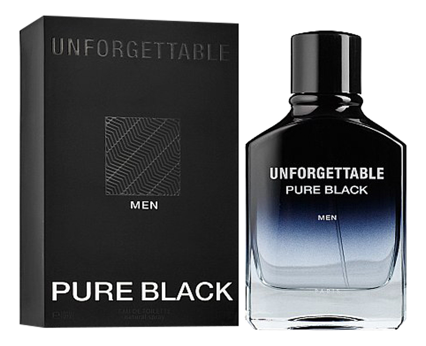 Unforgettable Pure Black: туалетная вода 100мл