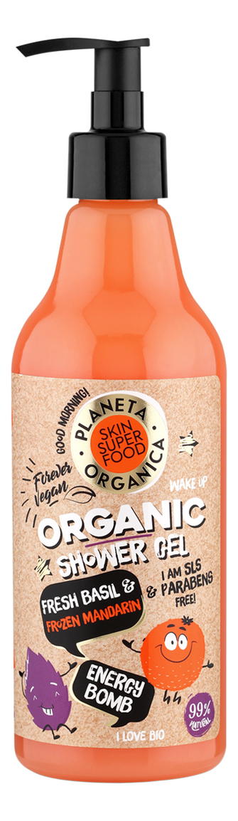 

Гель для душа Energy Bomb Skin Super Food 500мл