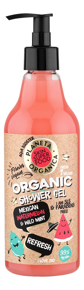 

Гель для душа Refresh Skin Super Food 500мл