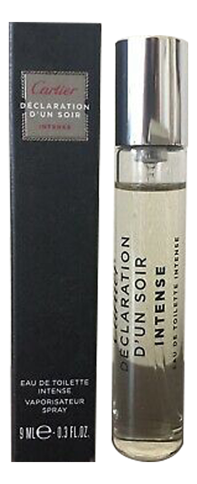 

Cartier Declaration D'Un Soir Intense: туалетная вода 9мл, Cartier Declaration D'Un Soir Intense