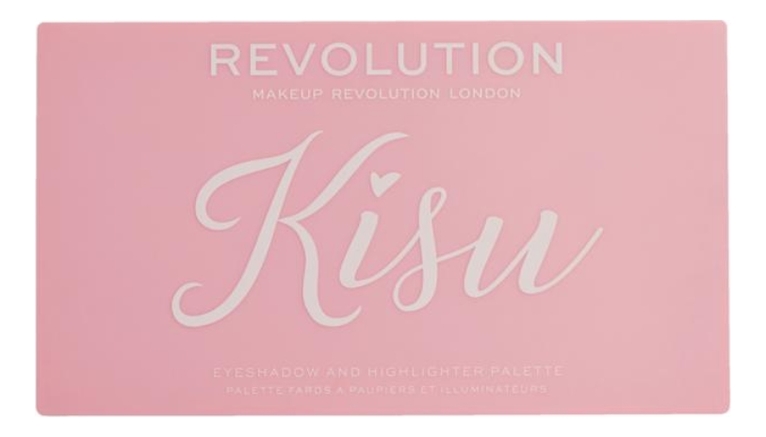 Палетка теней и хайлайтеров Eyeshadow & Highlighter Palette Kisu revolution палетка теней и хайлайтеров eyeshadow