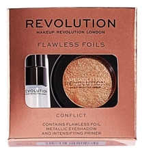 Makeup Revolution Набор для макияжа Flawless Foils (тени + праймер)