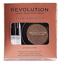 Makeup Revolution Набор для макияжа Flawless Foils (тени + праймер)