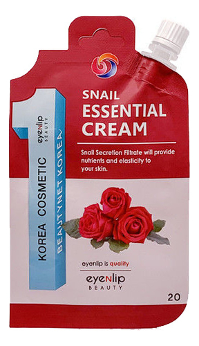 

Крем для лица с улиточным муцином Snail Essential Cream 20г