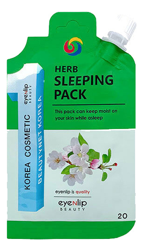 

Маска для лица ночная Herb Sleeping Pack 20г